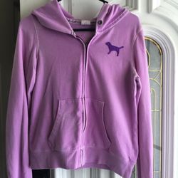 Y2K Vintage 2010 Purple Vs Pink Hoodie Size M