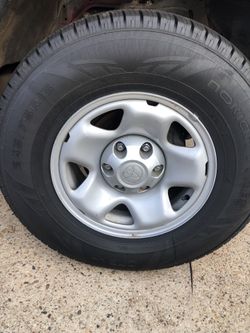 02 Toyota Tacoma Take Offs Tires Are New
