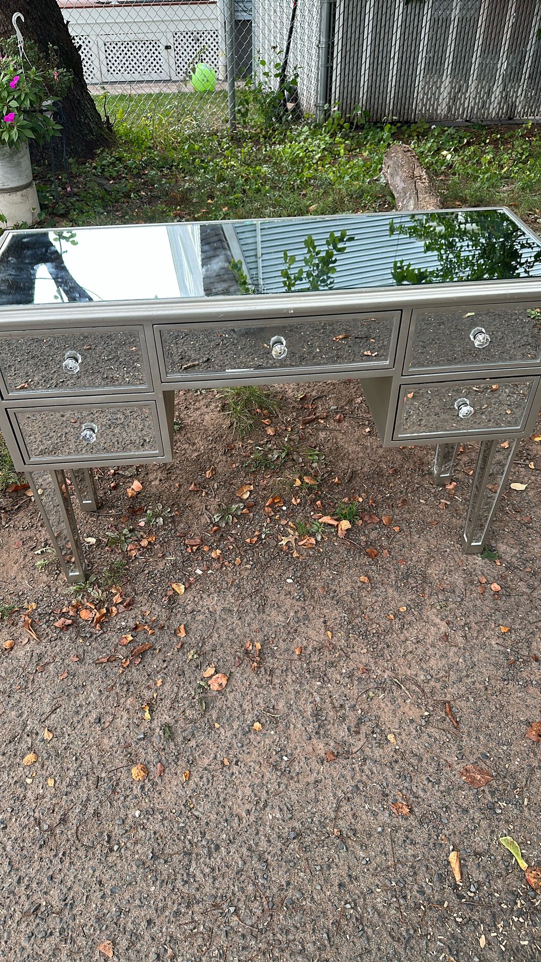mirror desk