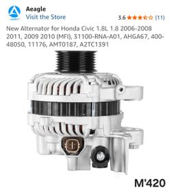 Alternator for Honda Civic 1.8L (M'420)