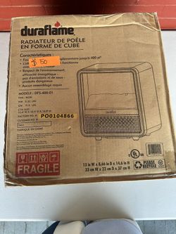 duraflame. Heater