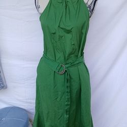 Green  Dress 