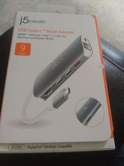 j5create - USB Type-C Multi Adapter - silver