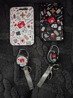 Badge Holder Nurse set of 2
