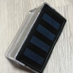 Solar Deck Lights Outdoor 10 Packs, Solar Powered LED Step Lights Waterproof Outdoor for Deck, Step, Fence