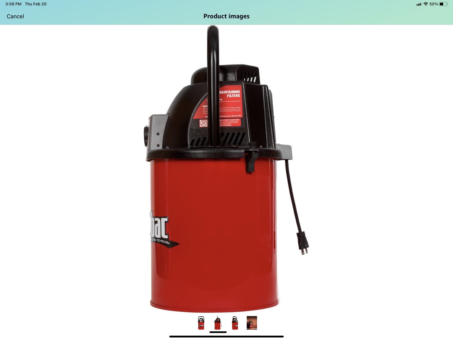 Pulse-Bac HEPA Certified Vacuum Dust Control