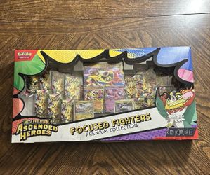 Pokémon TCG Mega Evolution: Ascended Heroes Focused Fighters Premium Collection