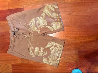 Brown asaali shorts