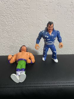 WWF Hasbro Action Figures Honky Tonk Man & Marty Jannetty