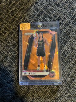 Caitlin Clark Orange Ice Prizm Rookie