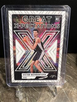 Victor Wembanyama Rookie 2023-24 Panini Donruss #10 Great X-Pectations 