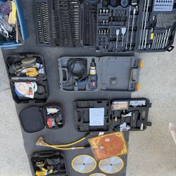 Tools! Dewalt, Craftsman, Ryobi, Drill Set, Drywall And Paint 