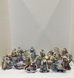 Complete Set Of 24 Ashton-Drake Ornaments