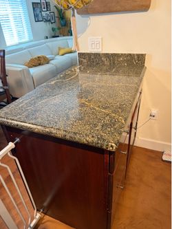 Granite countertop pieces