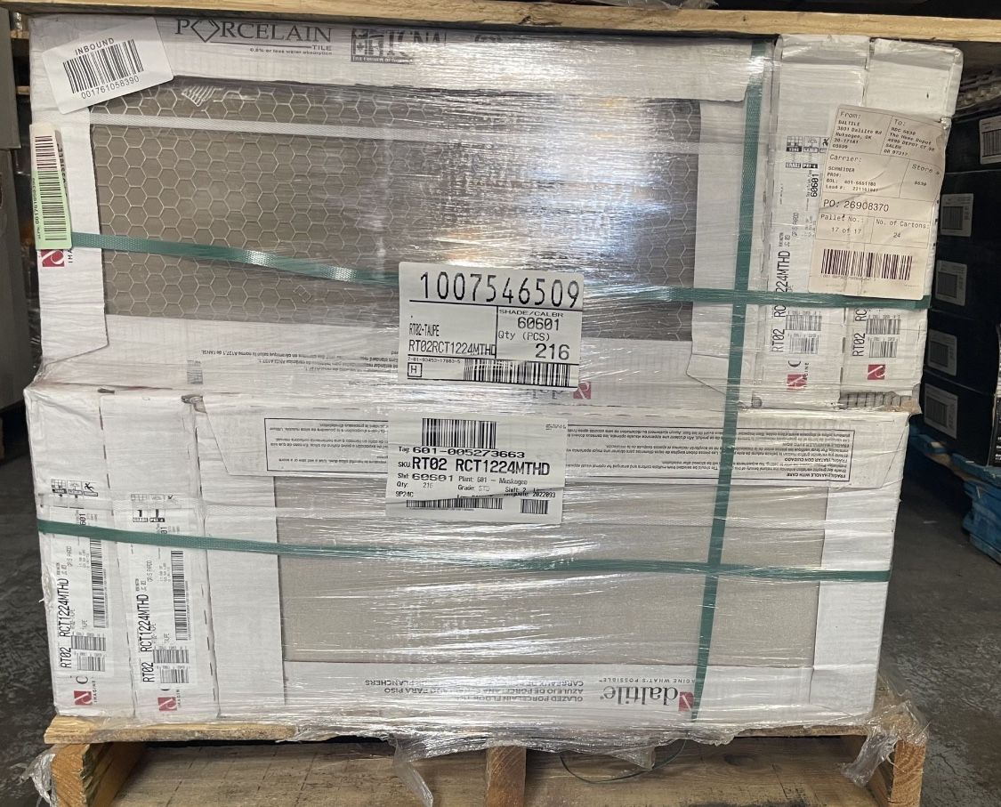 Rorington Taupe 12 in. x 24 in. Glazed Porcelain Floor And Wall Tile