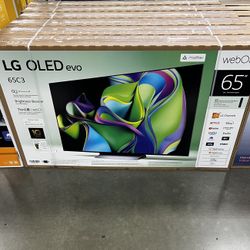55 INCH LG OLED C3 EVO SMART 4k TVS AI THIN Q TVS OPEN BOX TV 