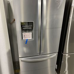Whirlpool Stainless Steel 30” Wide French Door Refrigerator - 20 Cu. Ft. 