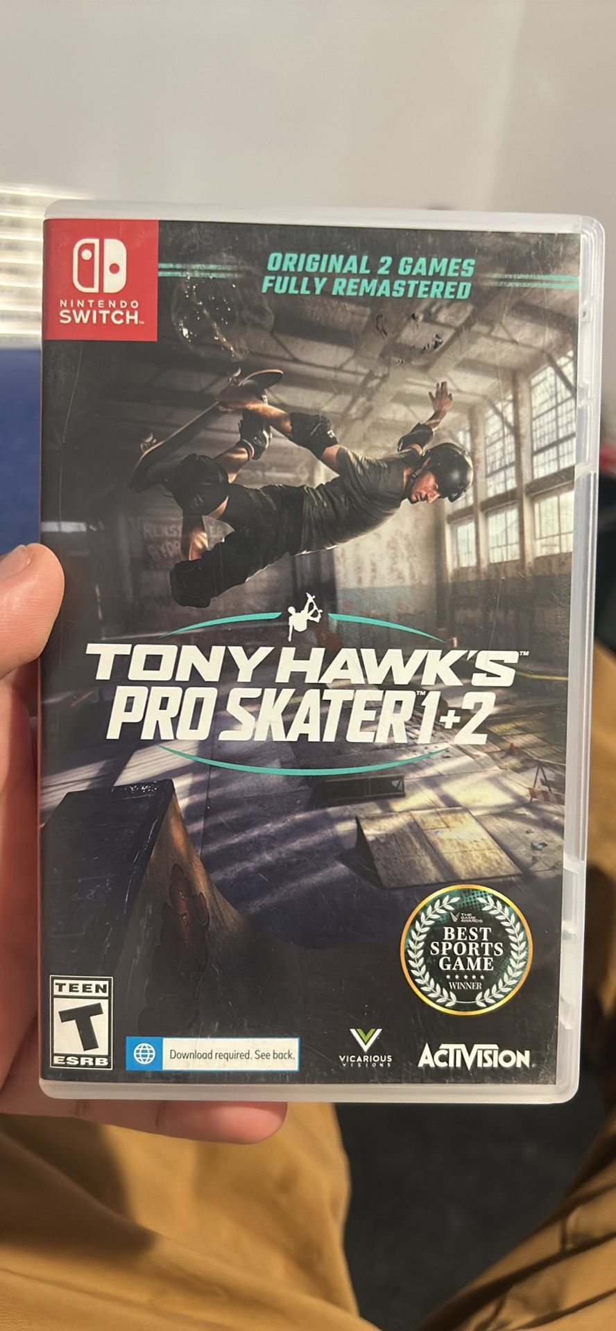 Tony Hawks Pro Skater Switch 1 And 2 For Nintendo Switch