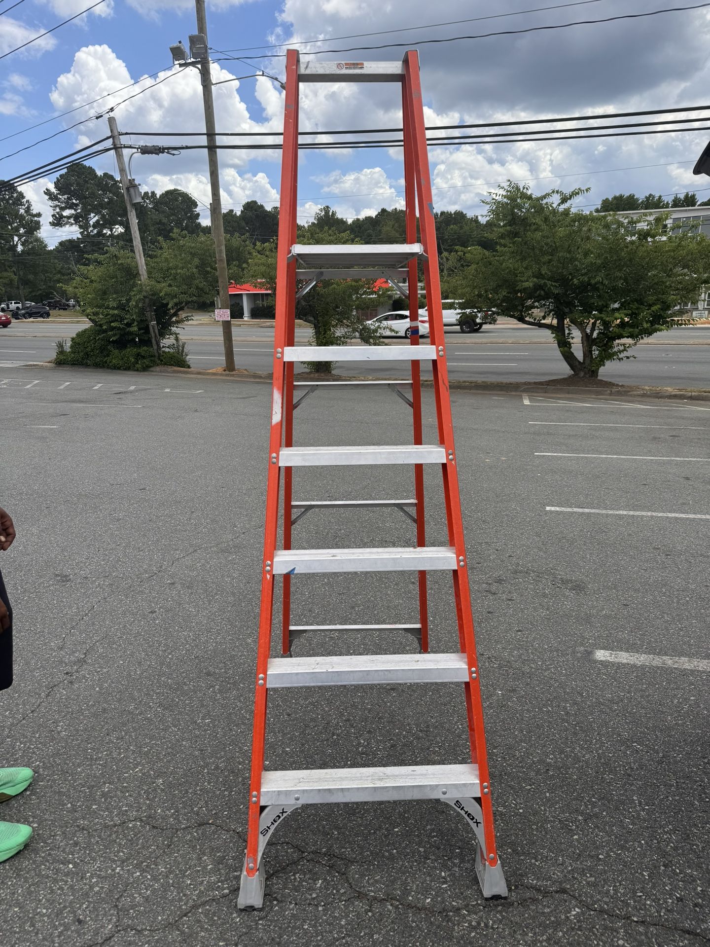 10 Ft Fiberglass A Ladder