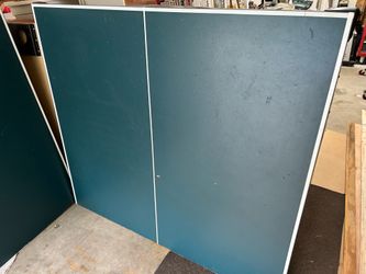Ping Pong Table and Supplies
