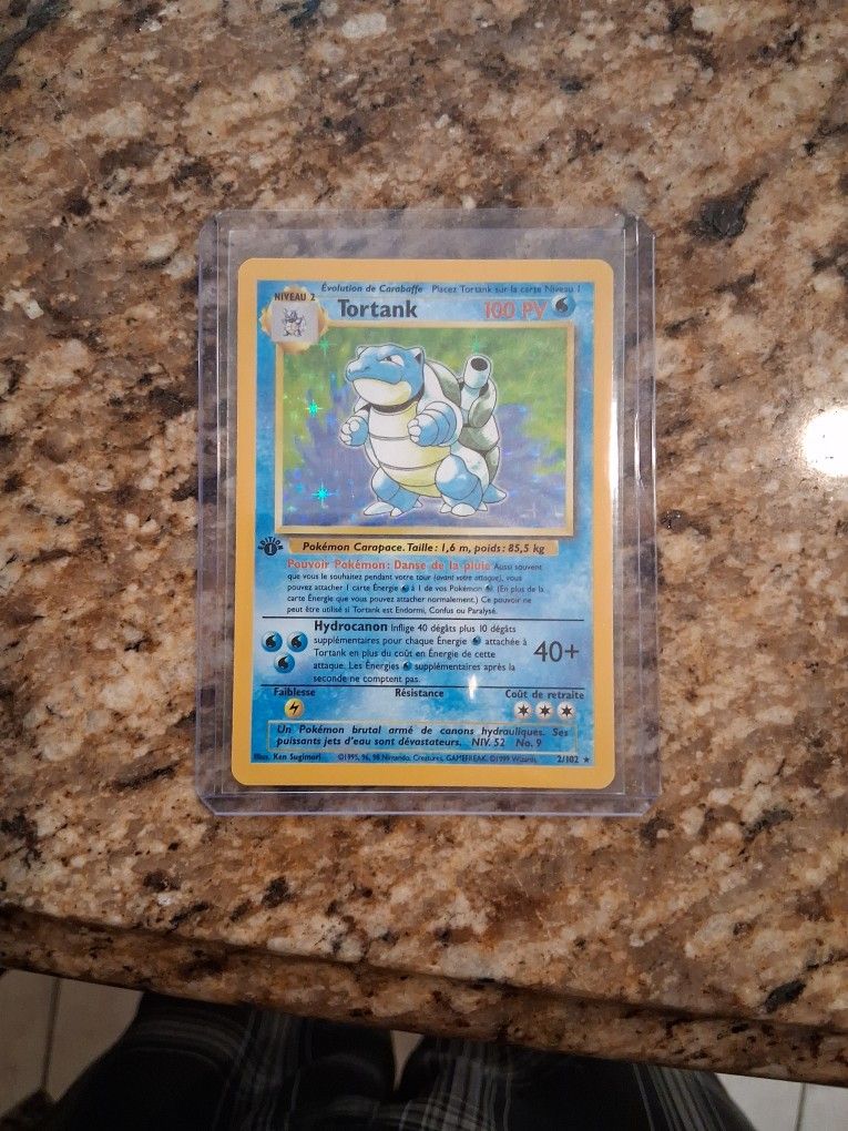 Pokemon 1st Edition Tortank