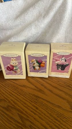 Hallmark Spring/Easter keepsake ornaments