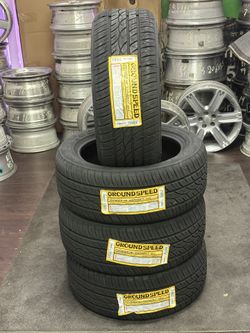 225/50/17 new tires Ground Speed set of 4