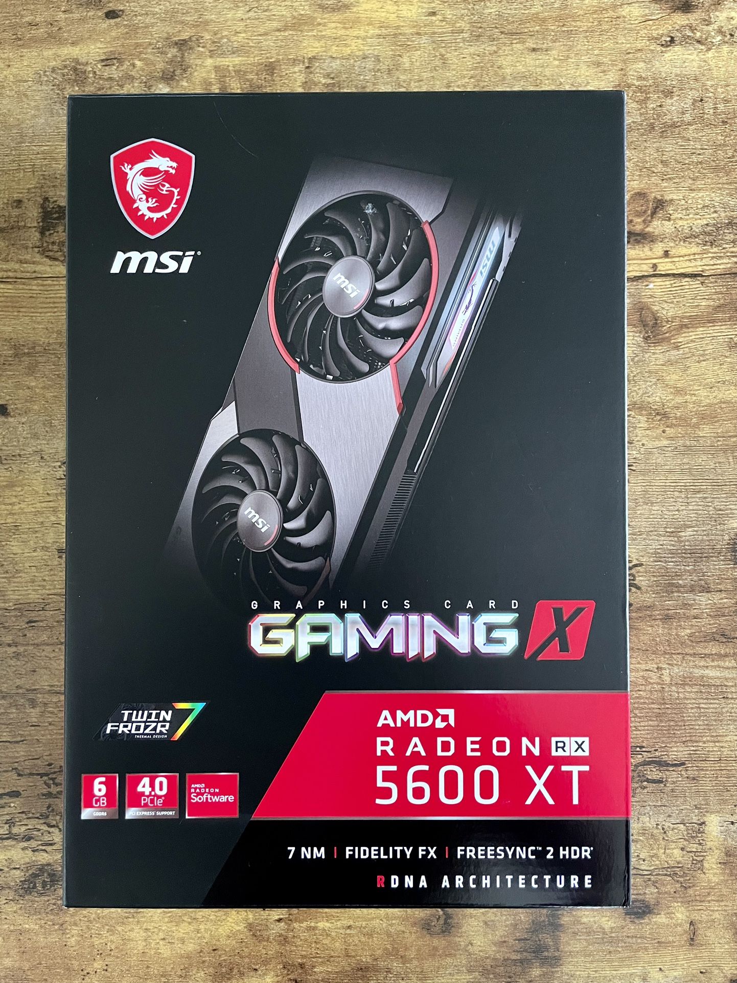 HOT Msi Amd Radeon Rx 5600 Xt AMD MSI RX 5600 XT Gaming X