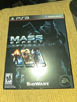 Mass effect trilogy complete ps3