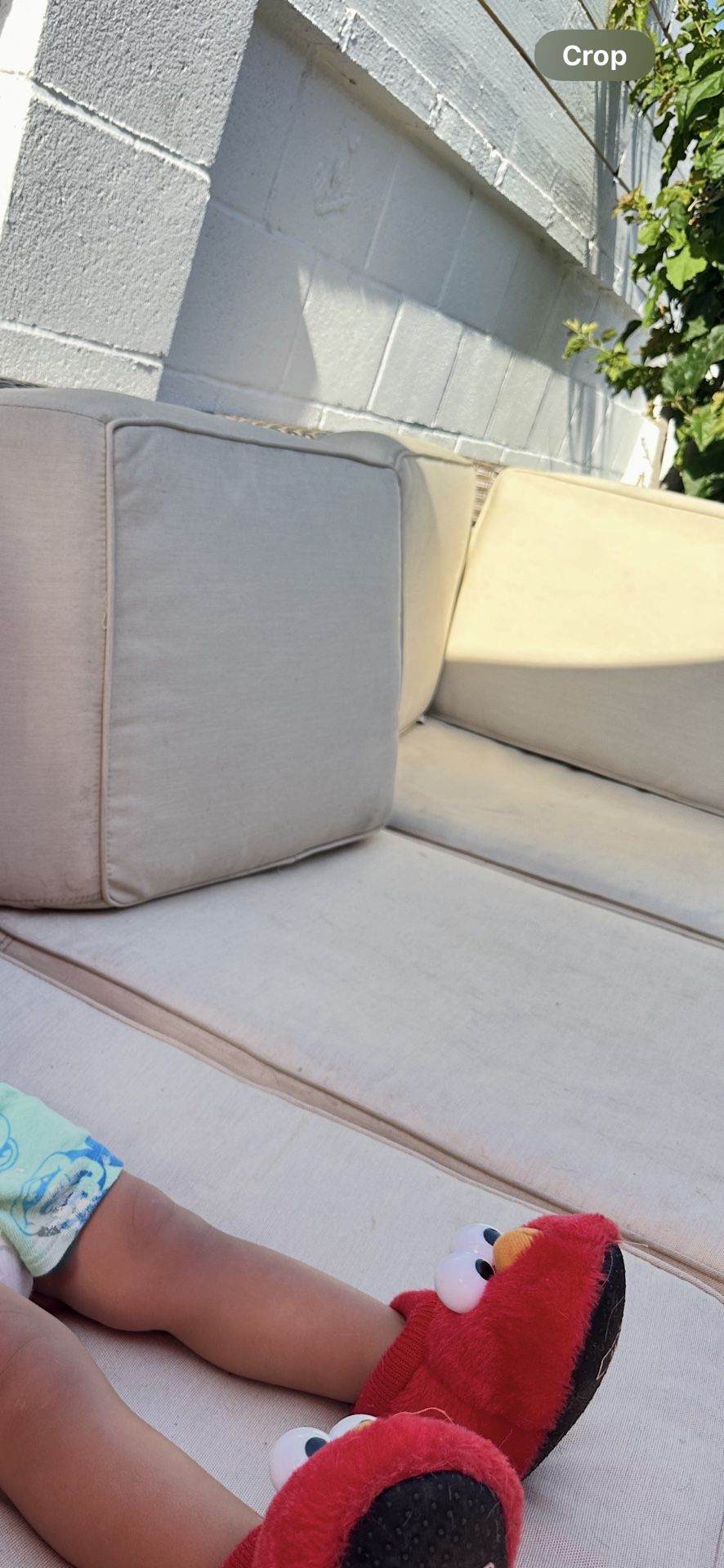 Pottery Barn Cushions With Patio Set