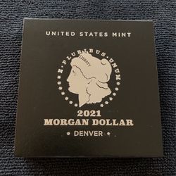 2021 D Morgan Dollar