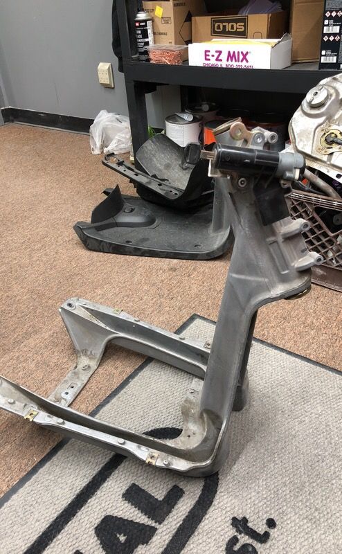 Honda Ruckus frame with title