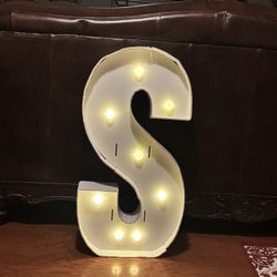 3 Feet Marquee Letter S