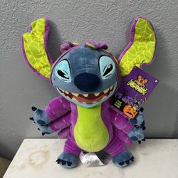 Disney Stitch Halloween Plush, Lilo & Stitch.  Size approximately 14 inches tall.  Brand new with tags.  