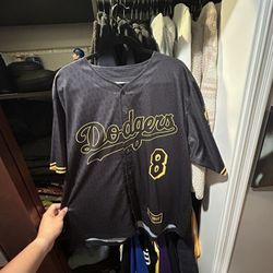 Lakers Night Dodger Jersey Size XL