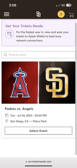 Padre Vs Angels
