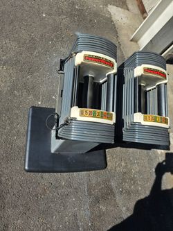 Powerblocks 50lbs Each