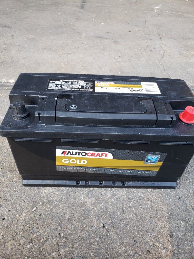Autocraft Gold Car Truck Battery H8 Group 49