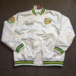 LA Galaxy Mitchell and ness bomber jacket