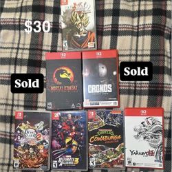 Nintendo Switch Games 
