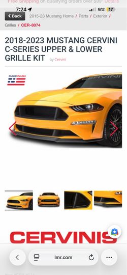 Selling this new cervini cs grill for 2018-2023 mustang