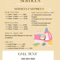 Cleaning Services Residential And Commercial