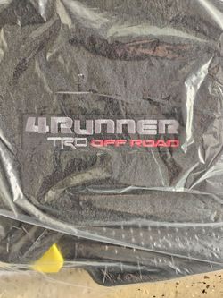 2026 4RUNNER TRD Off Road Tub Style Carpet Style Mats - Toyota