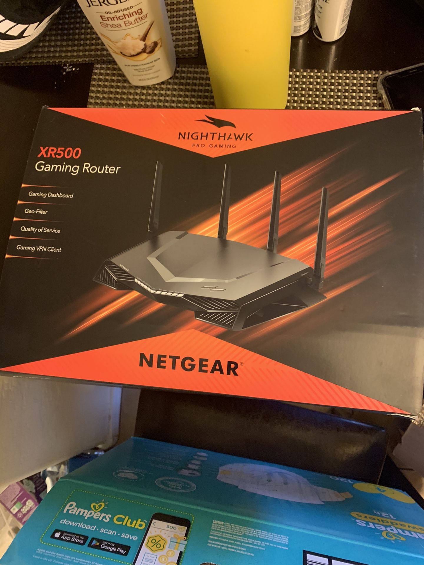 Nighthawk gaming router and arris modem