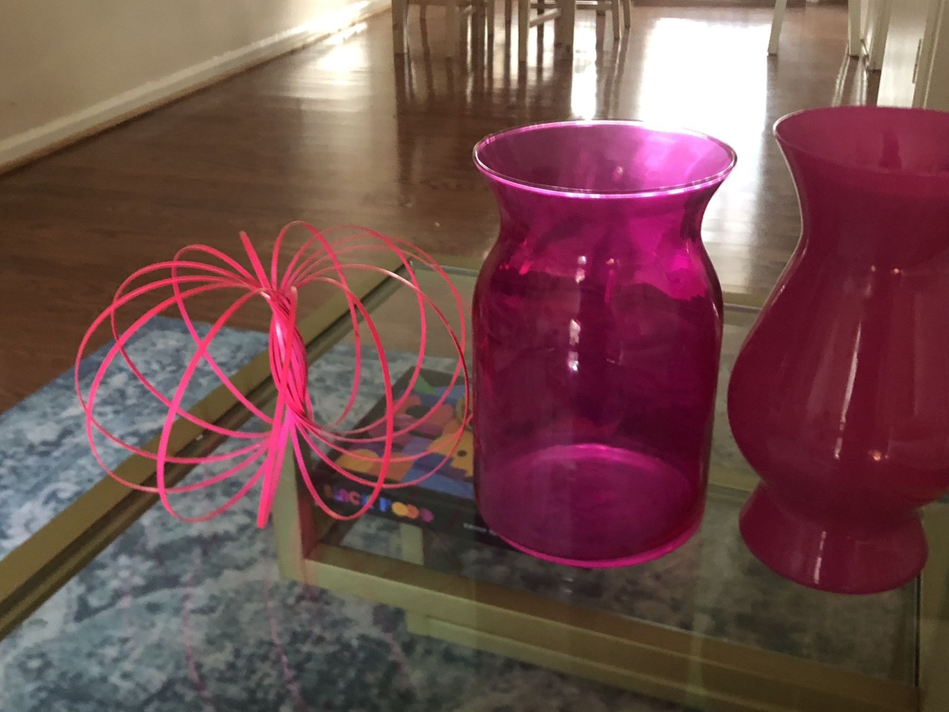 Pink Decor / Flower Vases