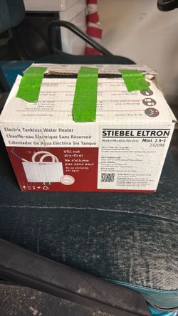 Electric tankless water heater