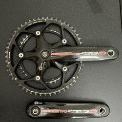 fsa carbon fiber crankset isis drive