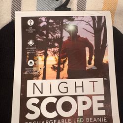 RECHARGEABLE LED BEANIE