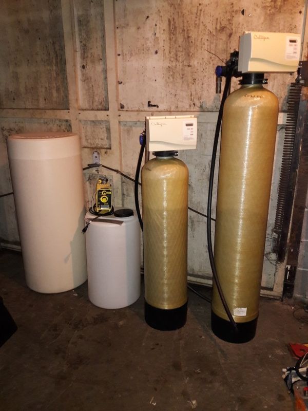 Culligan medalist plus series water filtration and softener system for
