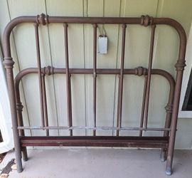 Vintage brass bed